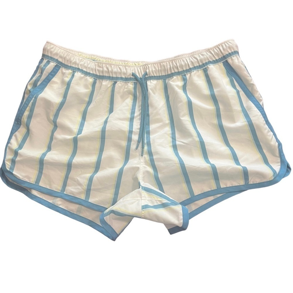 Asos Design Swim Shorts in Short Length with Drawstring Size Large